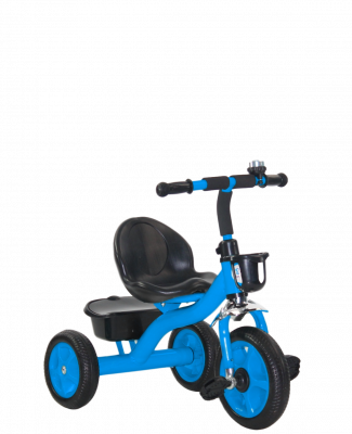Детский трехколесный велосипед   
TSTX-023 (2 шт)  - Цвет синий - Картинка #1
