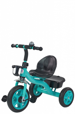 Детский трехколесный велосипед   
TSTX-023 (2 шт)  - Цвет мятный - Картинка #8
