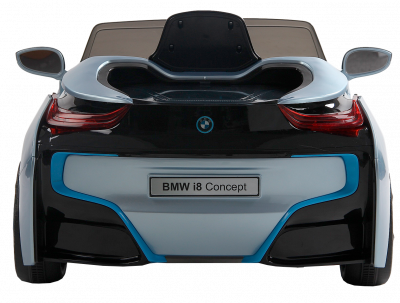Электромобиль JЕ168 BMW i8 (лицензия, 12V, металлик, 
экокожа)  - Цвет синий - Картинка #3