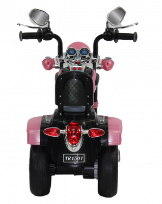 Детский электромобиль  TR1501 (6V, колесо пластик)  - Цвет розовый - Картинка #5