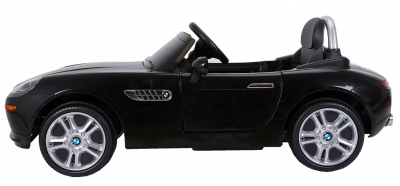 Электромобиль JЕ1288 BMW Z8 (лицензия, 12V, металлик, 
EVA, экокожа) (чёрный) - Цвет черный - Картинка #2