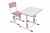 Стул для школьника регулируемый Polini kids 
City / Polini kids Smart S (белый-розовый, арт.0001556.69) - Цвет бело-розовый - Картинка #2