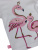 Футболка "Фламинго" - Размер 62 - Цвет белый - Картинка #3