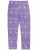 Леггинсы "Зимний узор" с оленями - Размер 122 - Цвет фиолетовый - Картинка #3