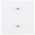 Элемент встраиваемый с 2 ящиками для стеллажа Polini Home Smart (белый, арт.0002239.9) - Цвет белый - Картинка #2