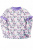 Джемпер "Цветочная феерия" - Размер 74 - Цвет фиолетовый - Картинка #3