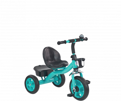 Детский трехколесный велосипед   
TSTX-023 (2 шт)  - Цвет мятный - Картинка #1