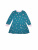 Платье "Герберы" - Размер 122 - Цвет голубой - Картинка #2