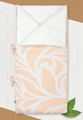 Конверт-одеяло с шапочкой "Миндаль" - Размер 70х35 - Цвет бежевый - Картинка #1